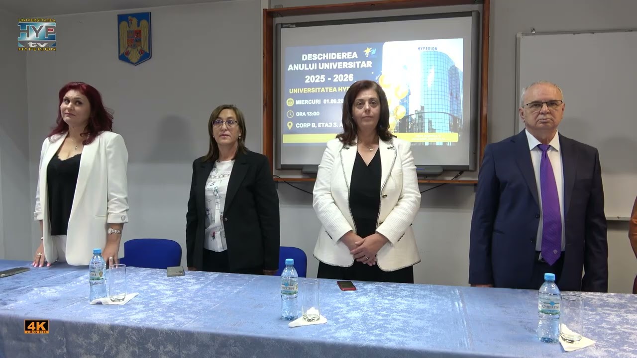 Festivitatea de deschidere a noului an universitar 2025-2026